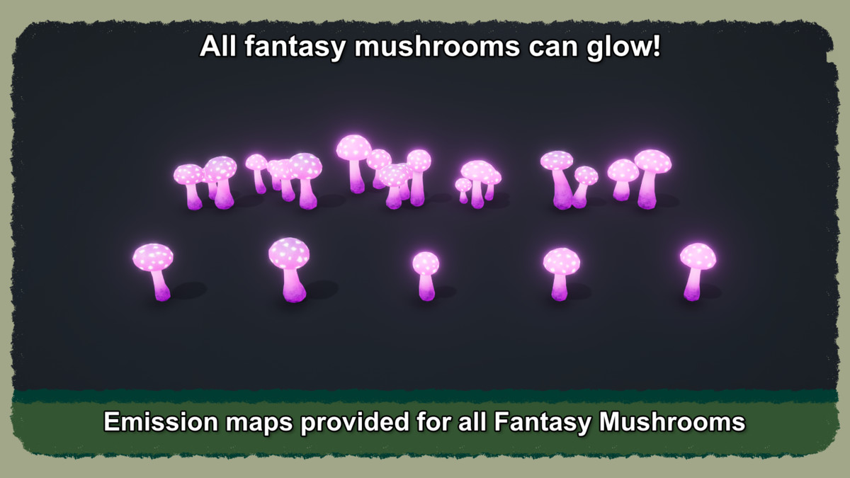 PIDI COSY: Stylized Mushrooms Vol 3