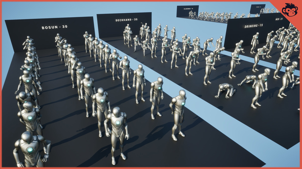 Shipping Crew Animation Pack