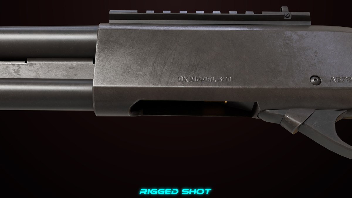 Shotgun Collection 01 URP HDRP Textures