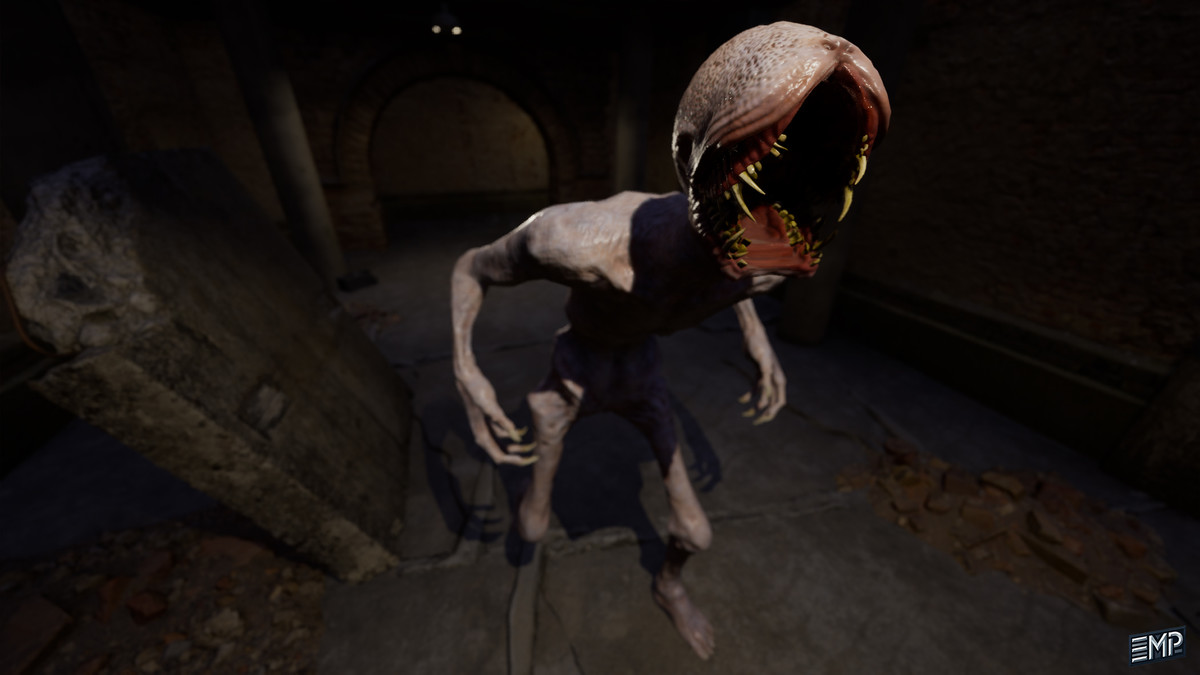Creepy man