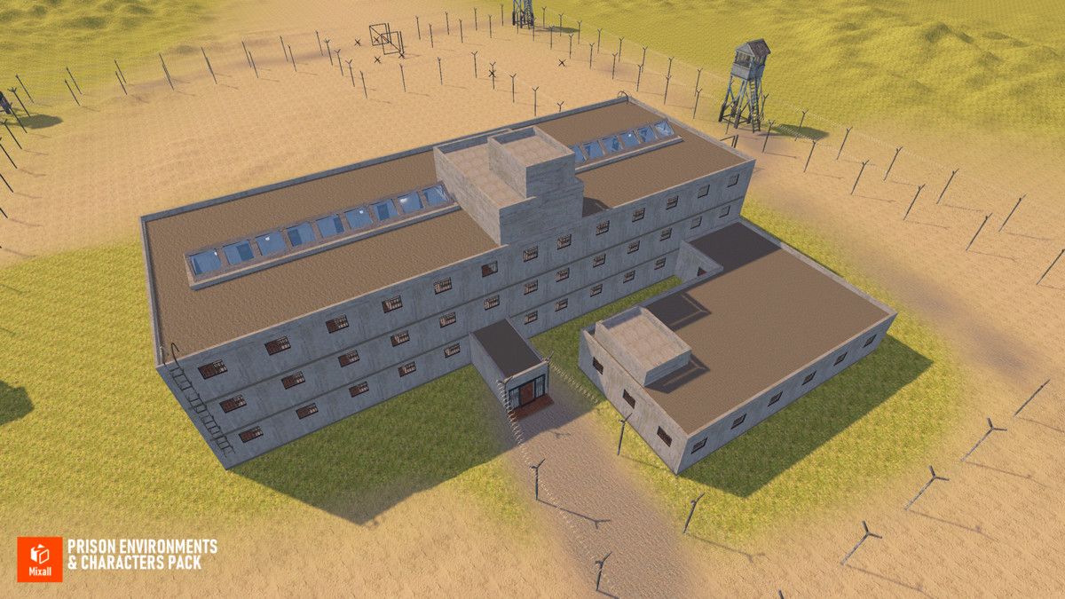 Prison Environments & Characters Pack