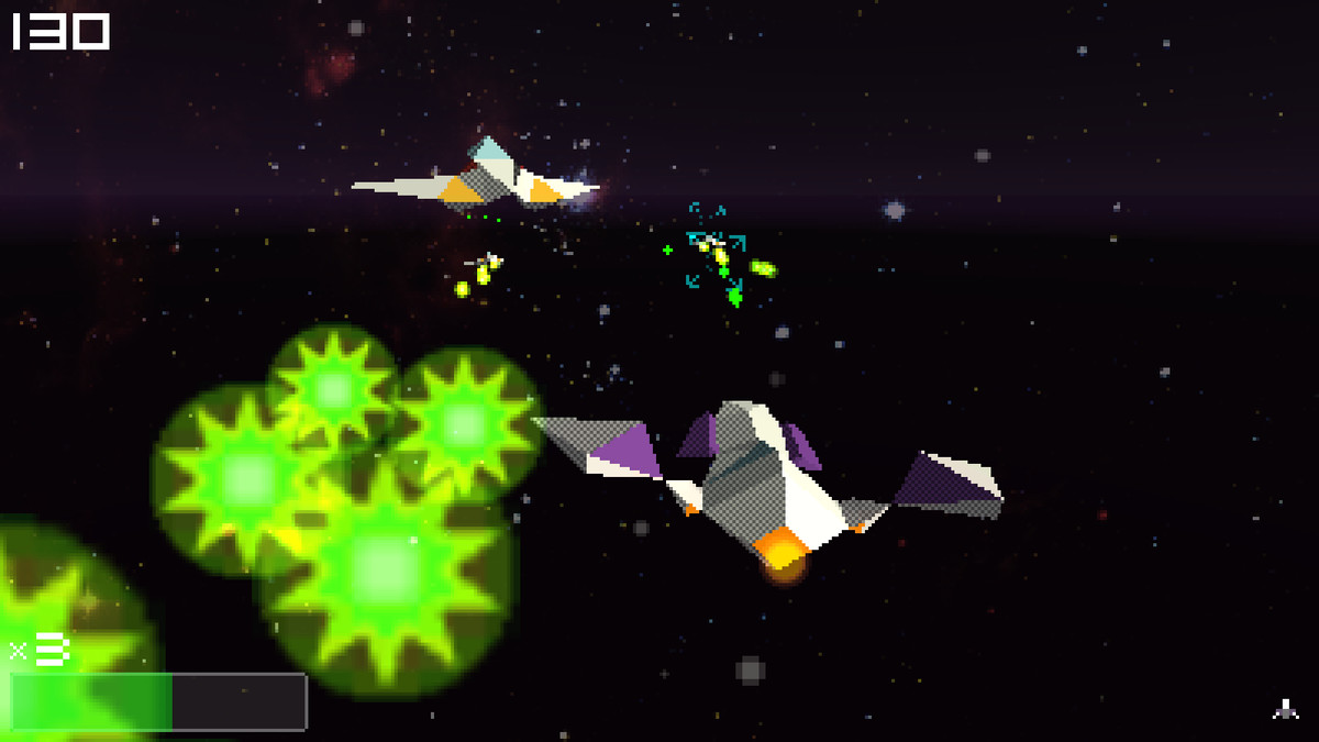 Retro Space Rail Shooter URP