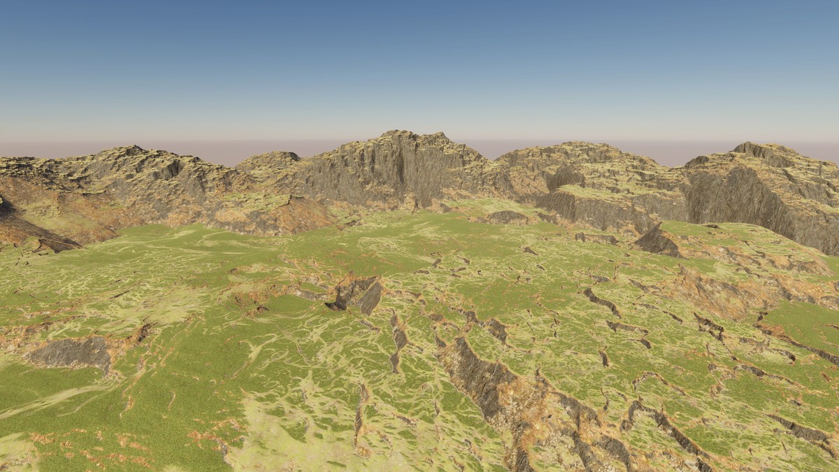 Procedural Mountain Terrains 8K