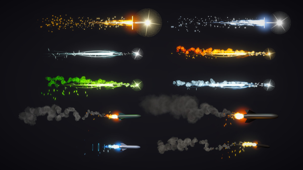 ProjectileFX – 60 Stylized Spell