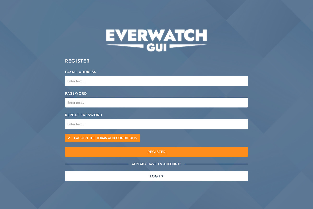 Everwatch GUI - Sci-Fi Complete Game UI Pack + sources