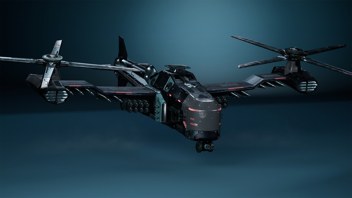 Sci-Fi Transport - Military Helicopter