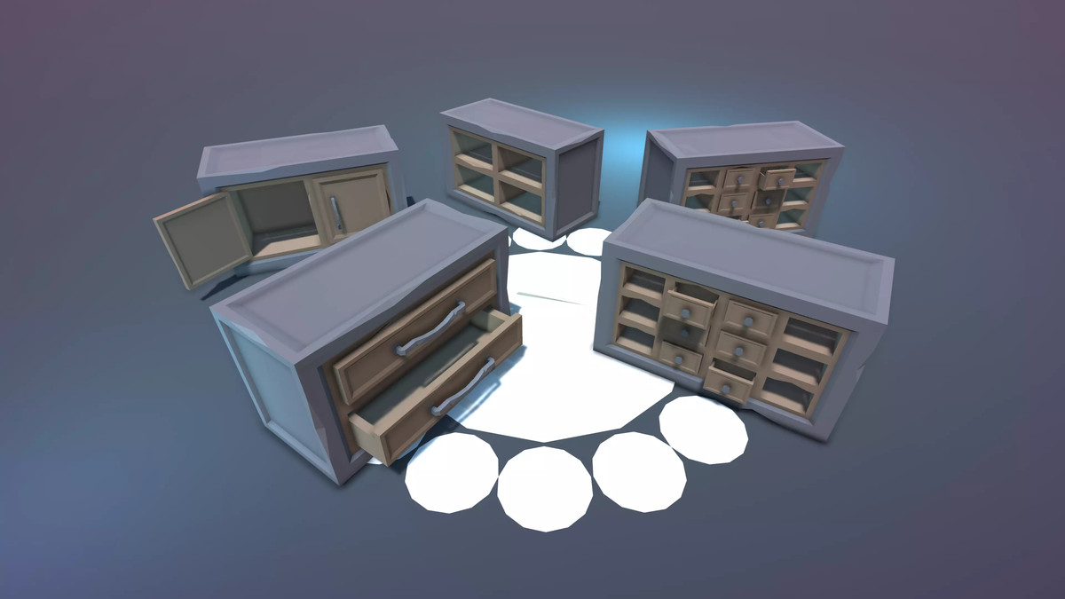 STYLIZED Low Poly Fantasy Bundle Vol. 2