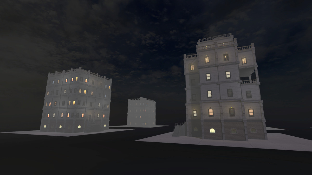 Realistic Modern Modular Building 1 Asset Package