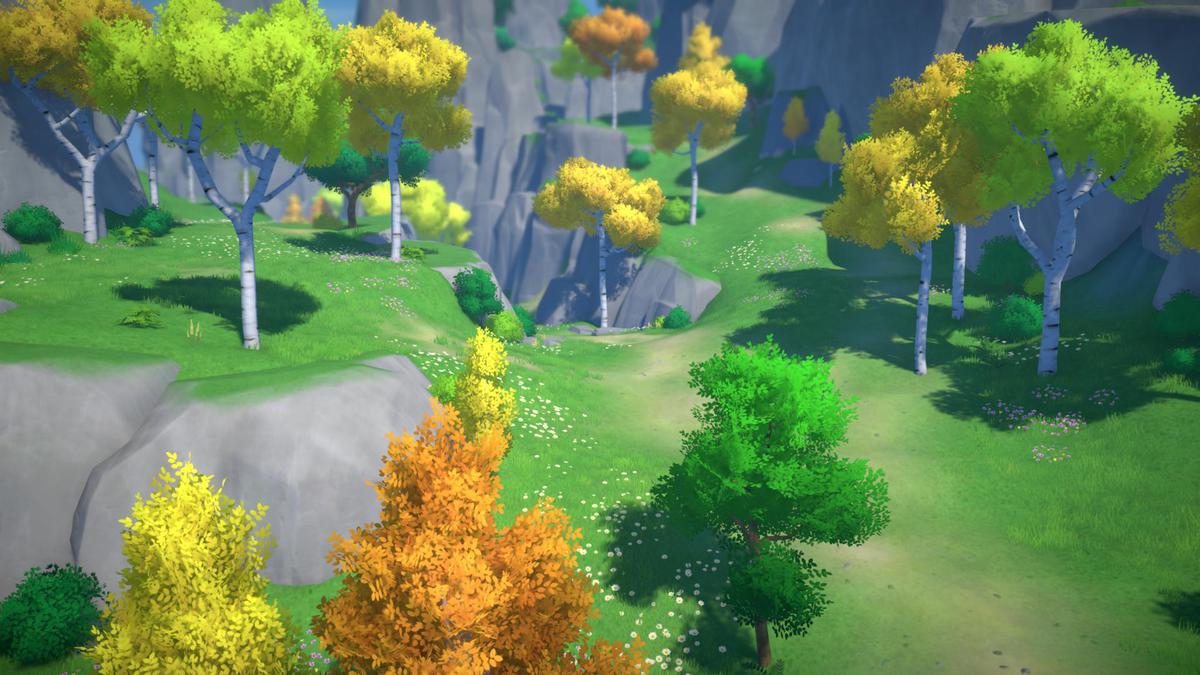 Stylized Trees | Oak Birch & Fir Forest