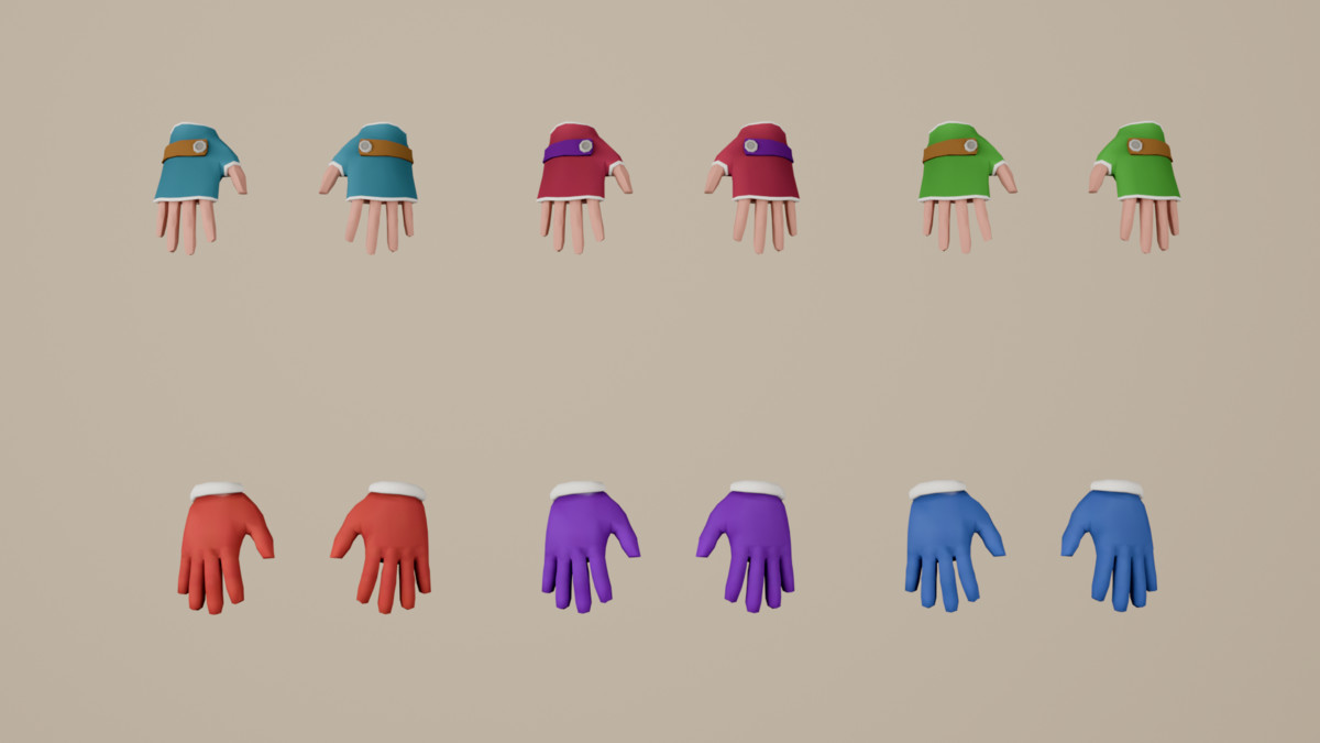 Modular Female Character Creator