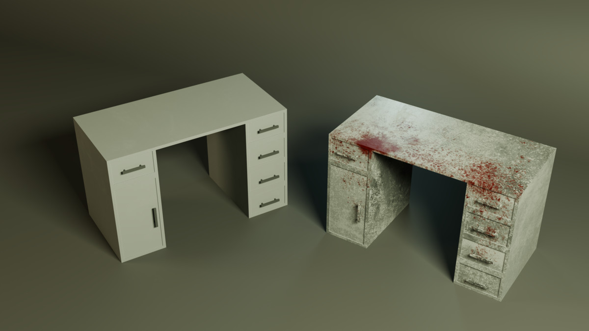 Hospital Clean/Horror Props Pack – Modular Environment | URP/HDRP
