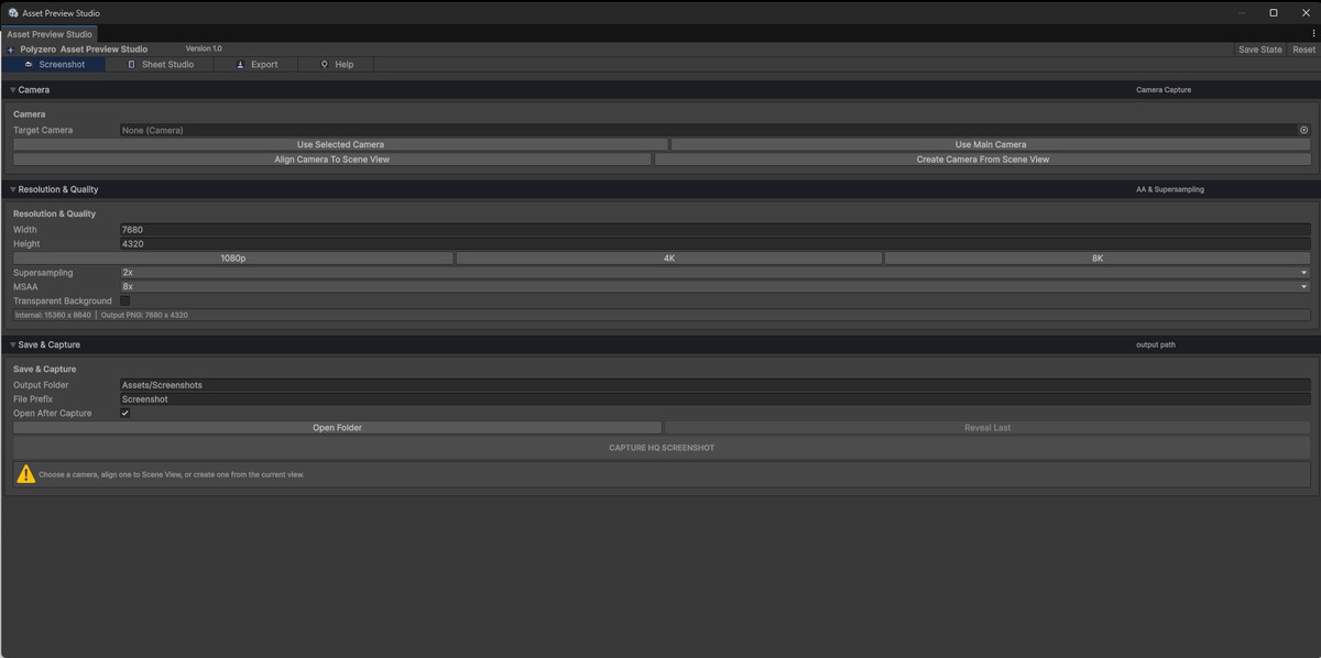 Free - Asset Preview Studio