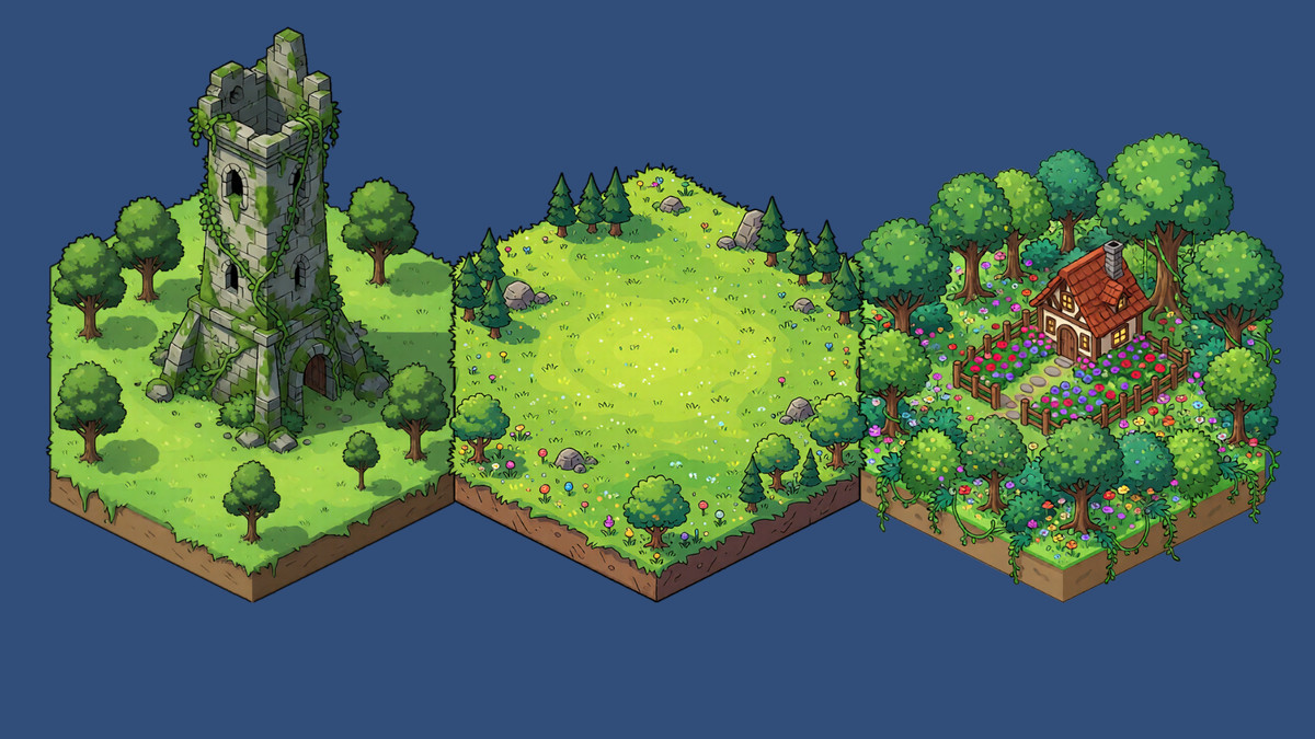 Ultimate Hex World Tiles Pack - Triple Realms Edition