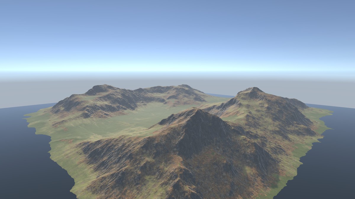 Procedural Island Terrains 8K