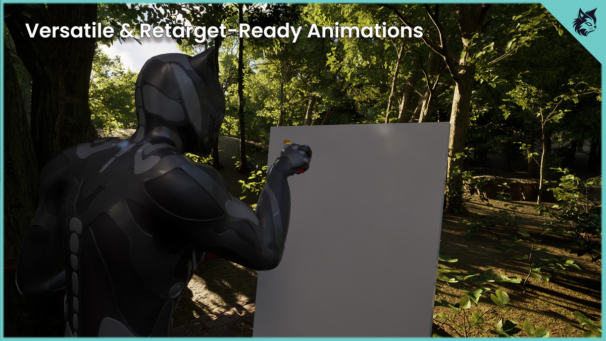 Artistic Painter Animation Pack