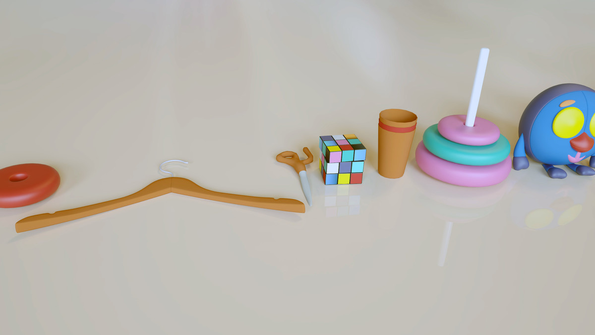 Lowpoly Stylized Street Garbage, Junk, Trash and Waste Set - 328 gameready props