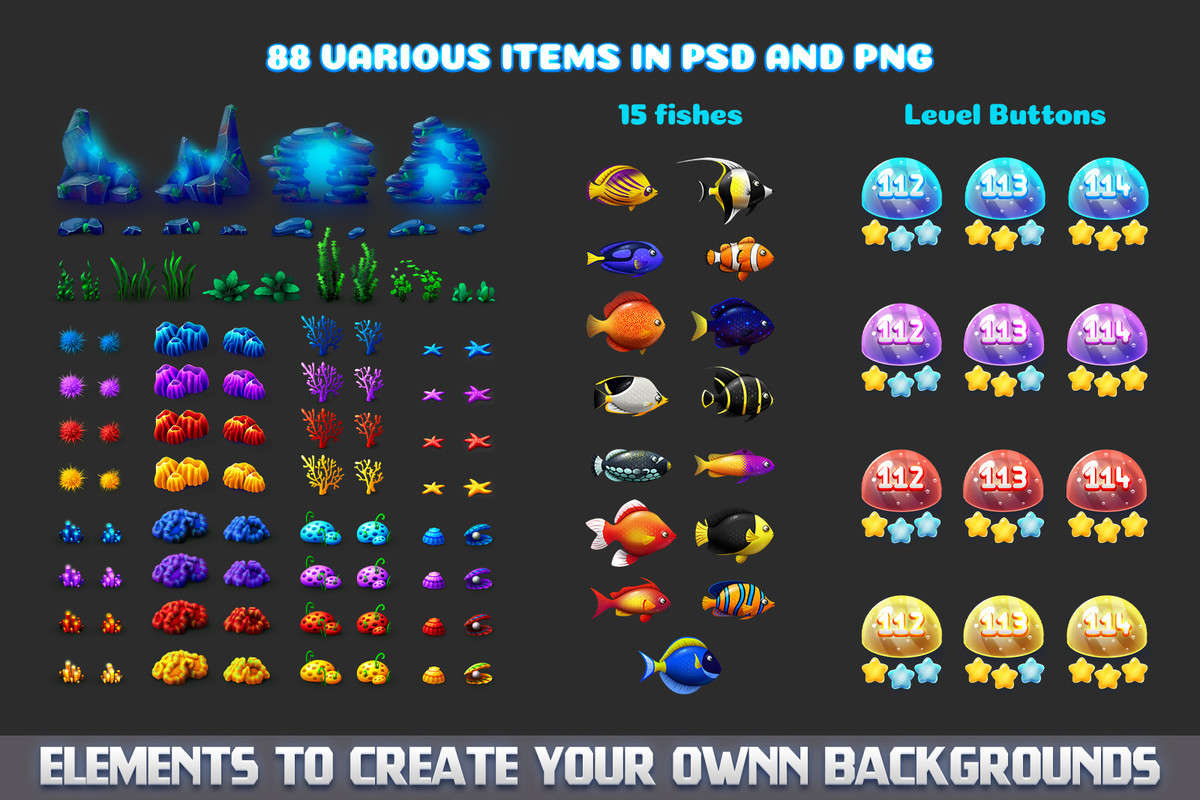 MK World Level Kit • Parallax Underwater Map Maker