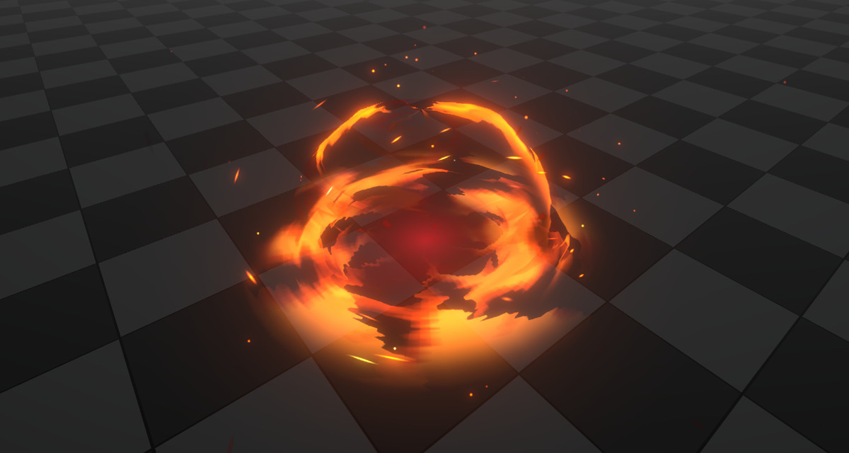 Stylized Anime Combat Fire VFX Pack