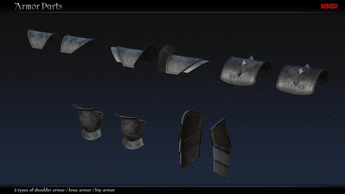 Modular Skeleton Warrior