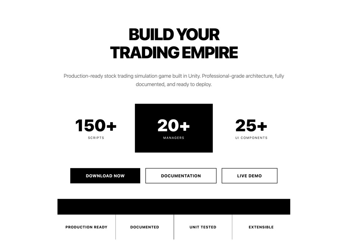 Ultimate Stock Market Simulation Framework
