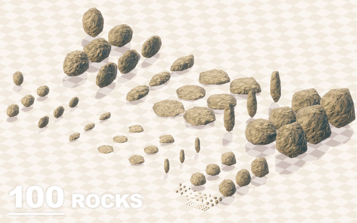 Customizable Rocks