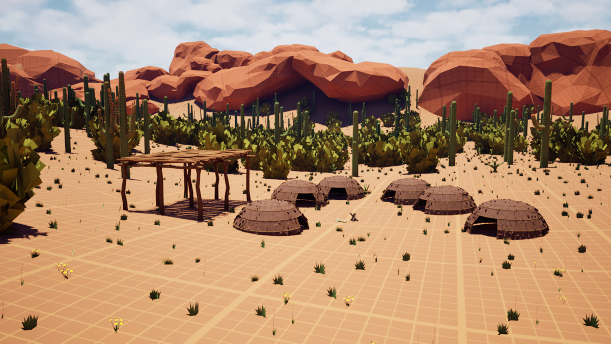 Desert Blockout Kit – 236 Modular Assets | Villages, Temples & Open Worlds