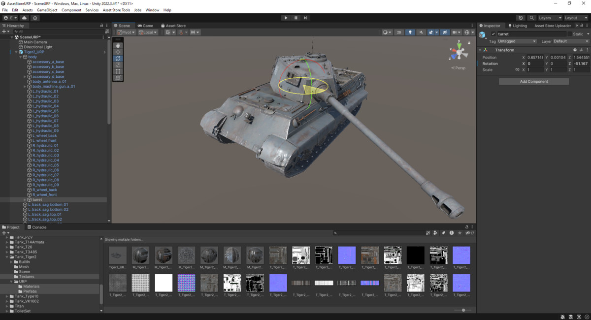 Tank Rigged Bundle 02