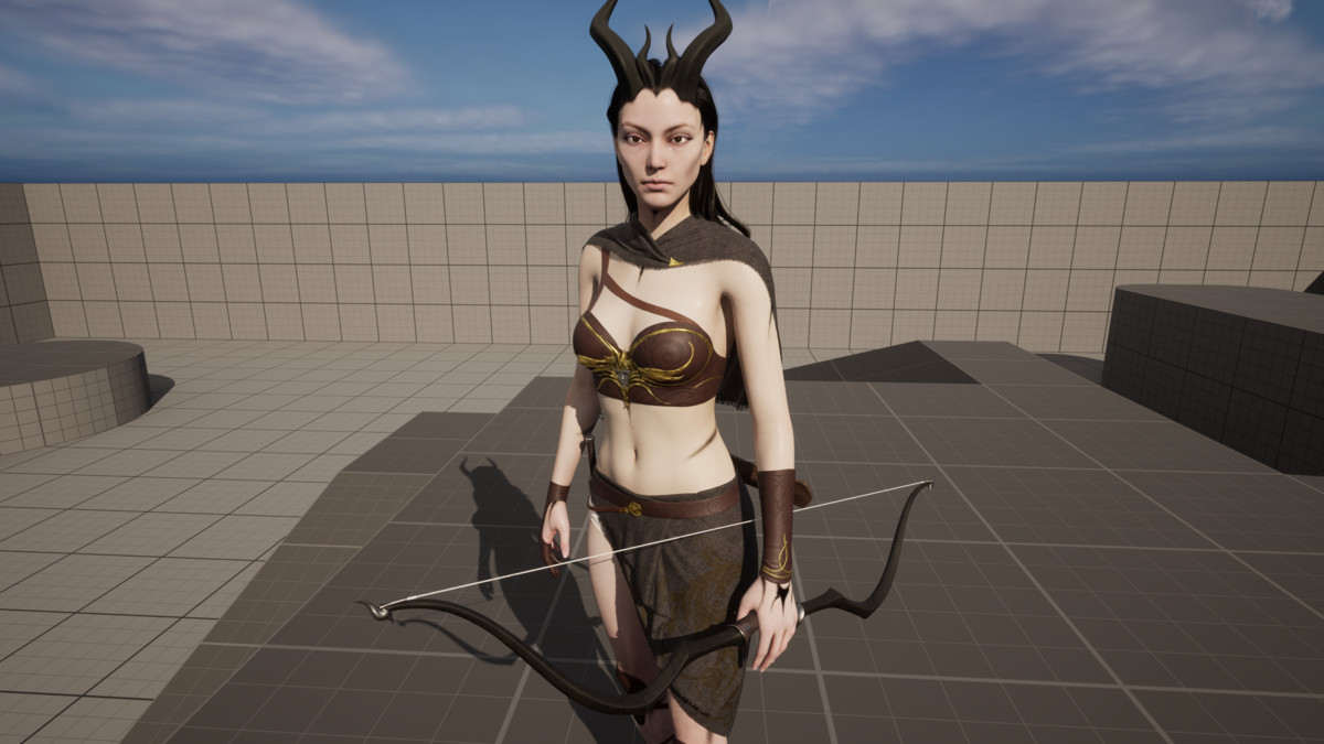 Fantasy Demones Archer