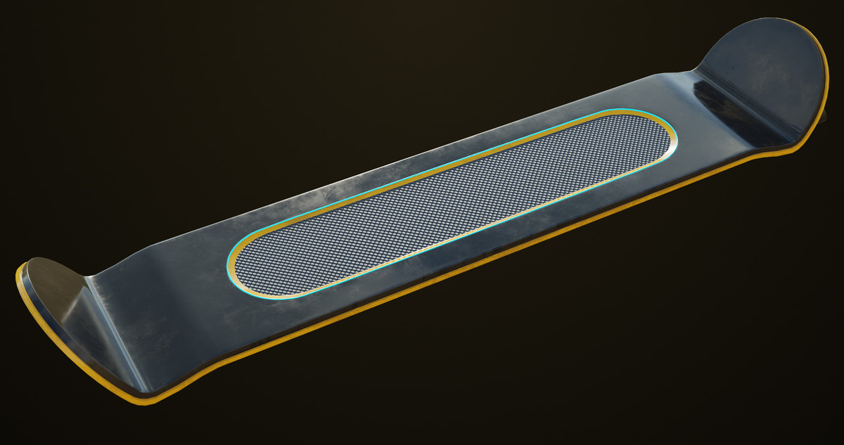 Sci-Fi Hoverboard 5 URP HDRP Textures
