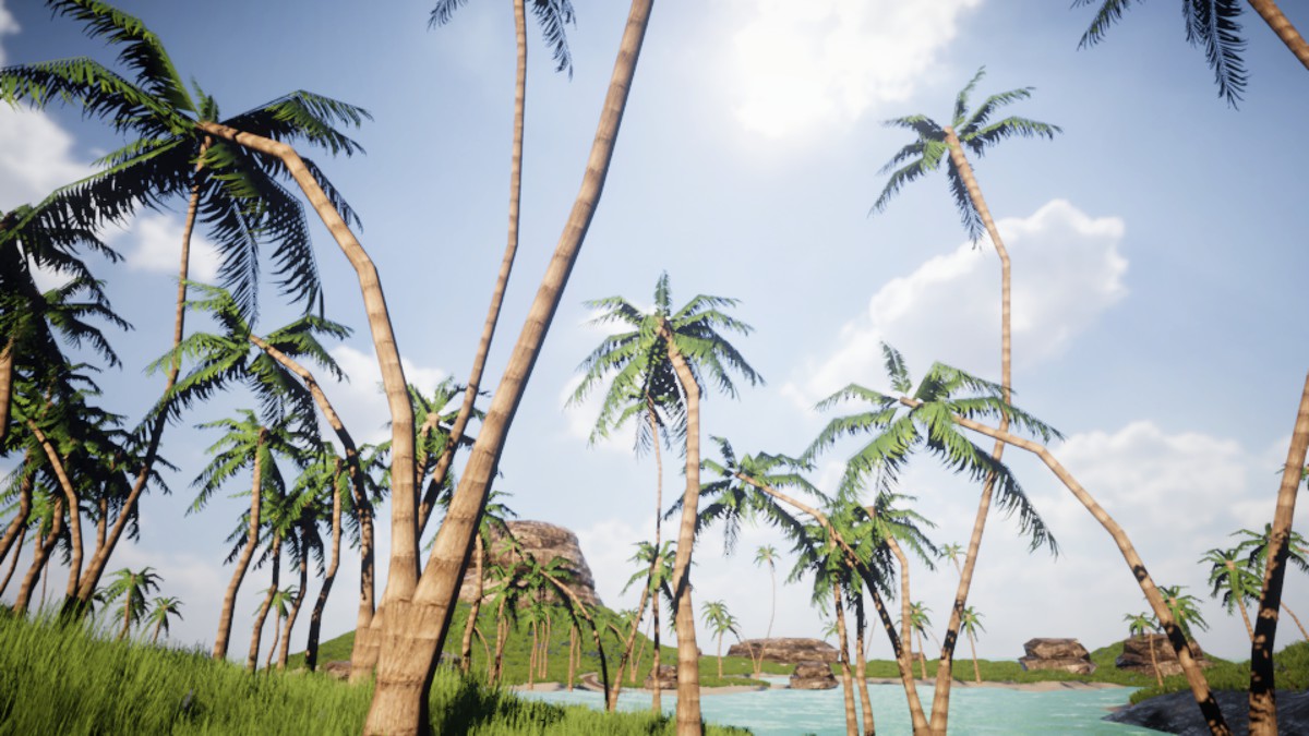 Mobile Palm Tree Bundle (for URP)