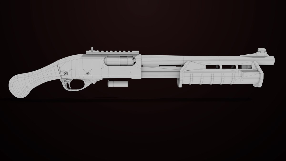 Shotgun Collection 01 URP HDRP Textures