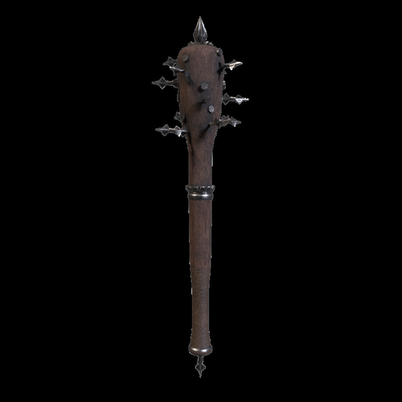 Modular Melee Mace Pack | Low Poly Stylized Melee Weapon Procedural Parts Pack
