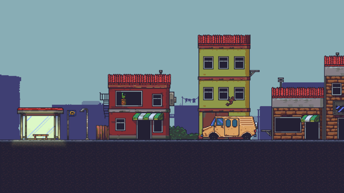 Pixel Art Town Tileset