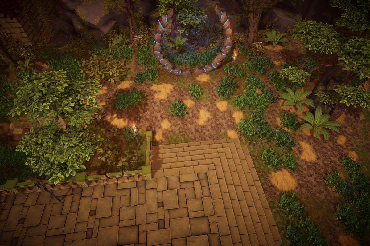 Ruins Forest Environment