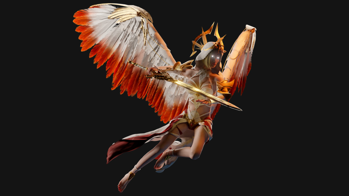 Female Angel Knight