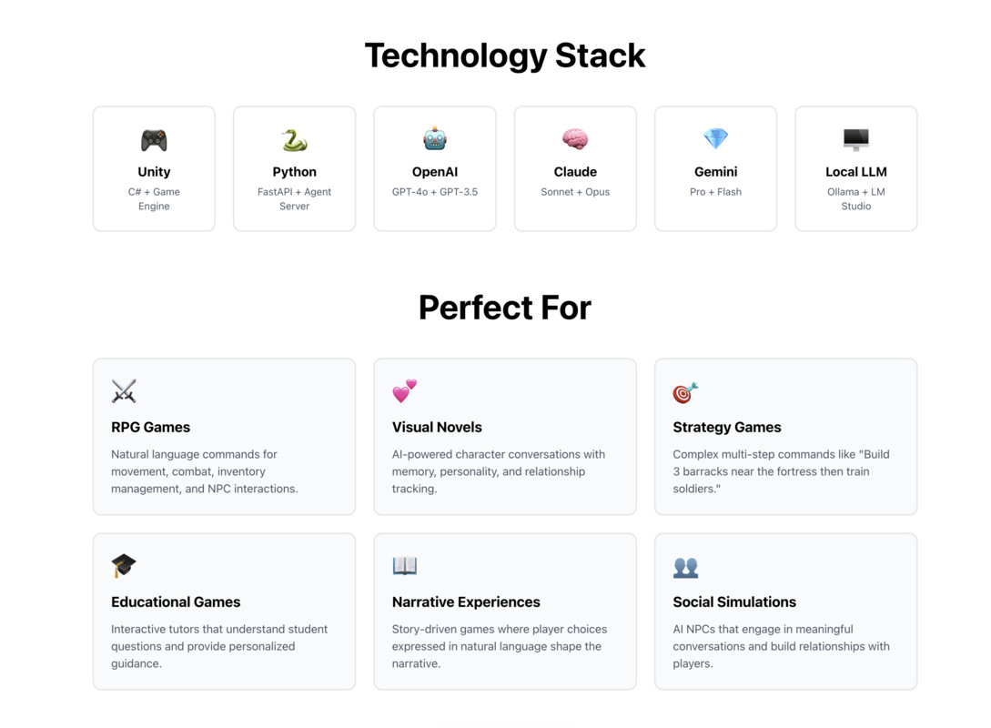 AgentCore – AI Game Command Framework