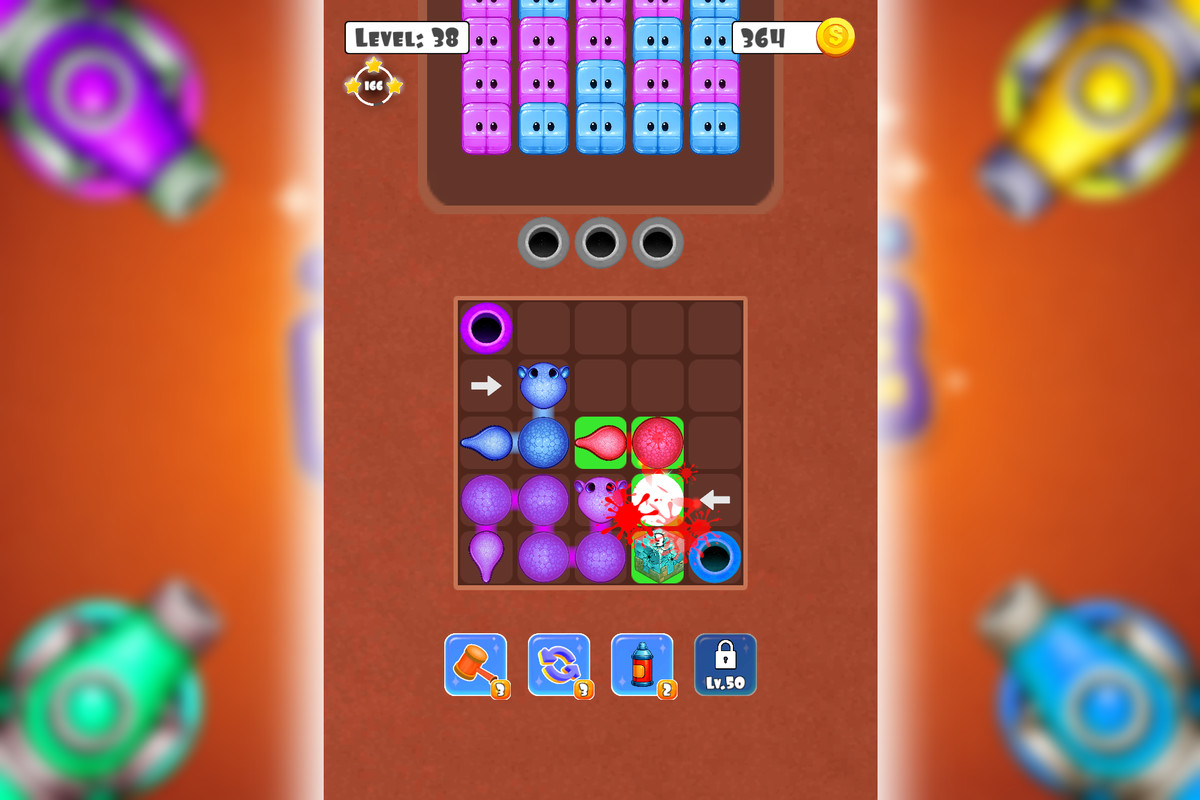 Snake Battle Puzzle - Complete Mobile Game Template