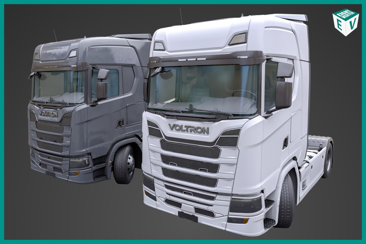 Heavy Truck Chassis 06 Interior URP HDRP Textures