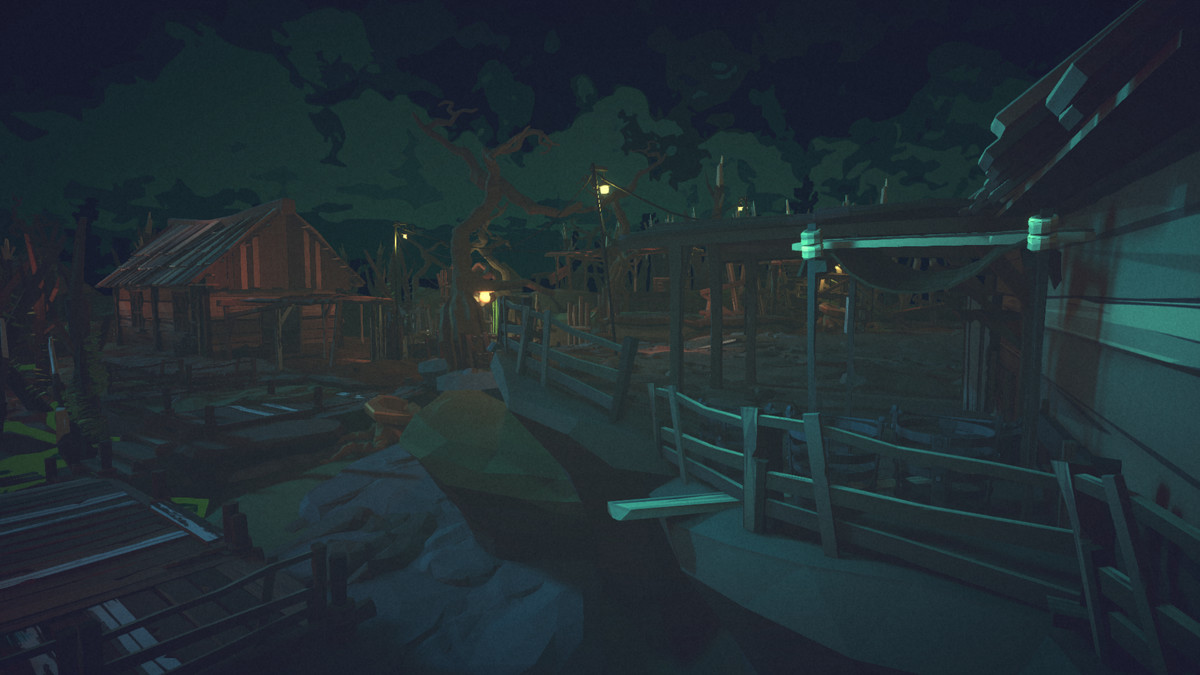 Low Poly Swamp Village – ModulaCraft PRO