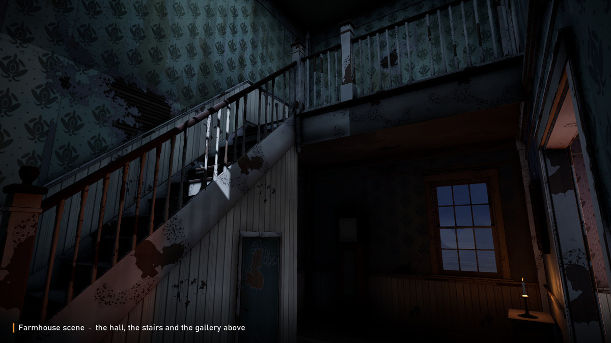 Stylized Haunted Farmhouse - Modular Horror House (URP)