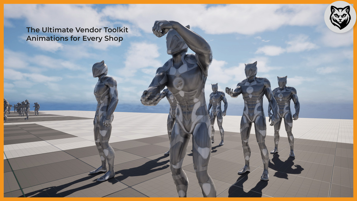 Shop Vendor and Merchant Animation Pack