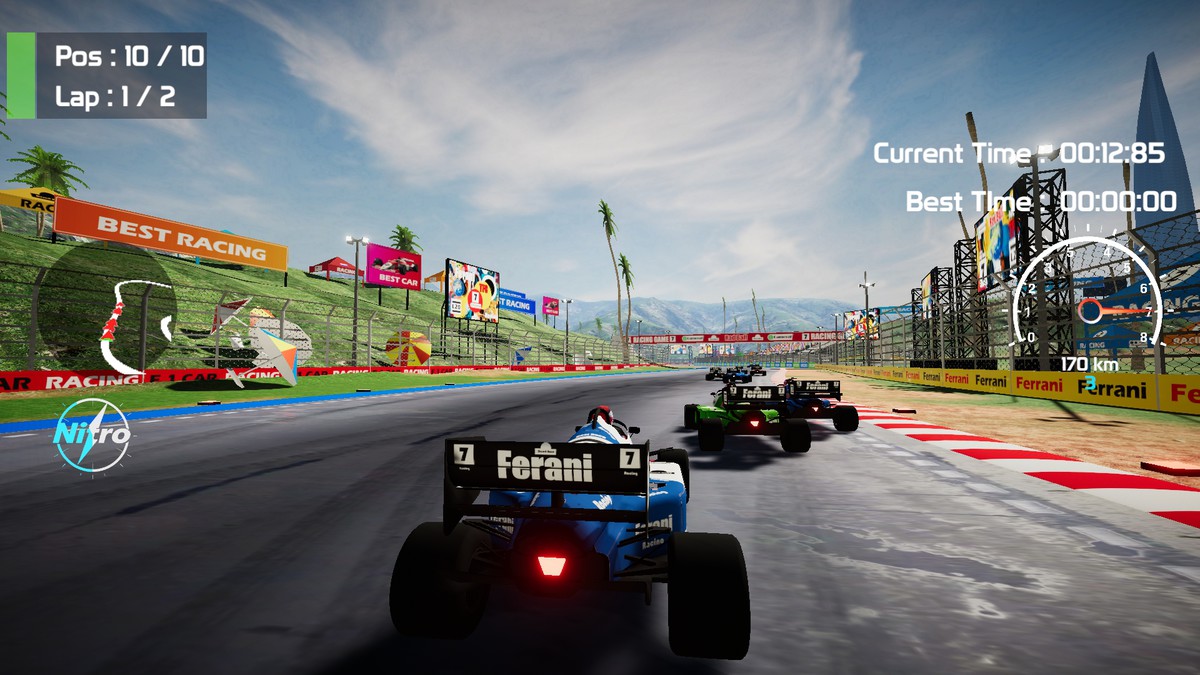 F.1 Racing Game 2