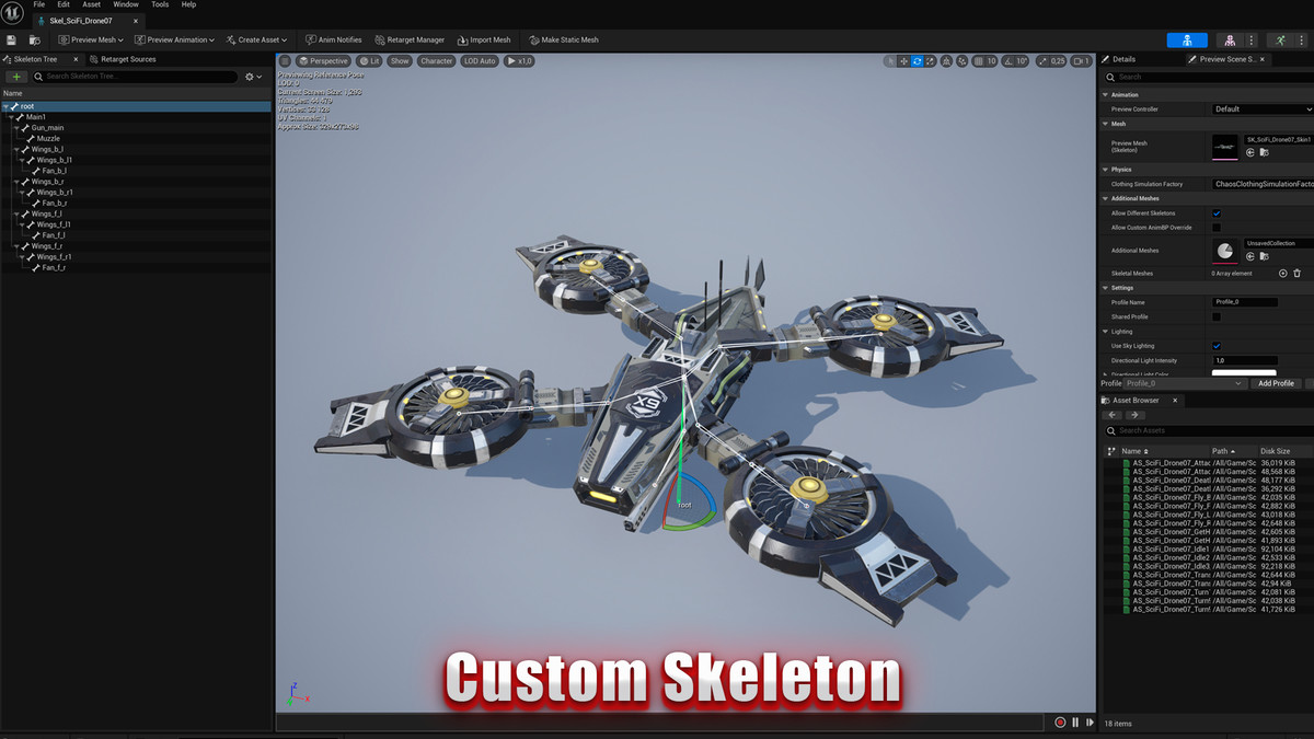 Sci-Fi Drone 07