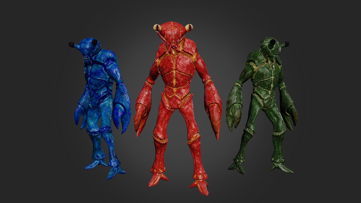 Crab monsters Bundle