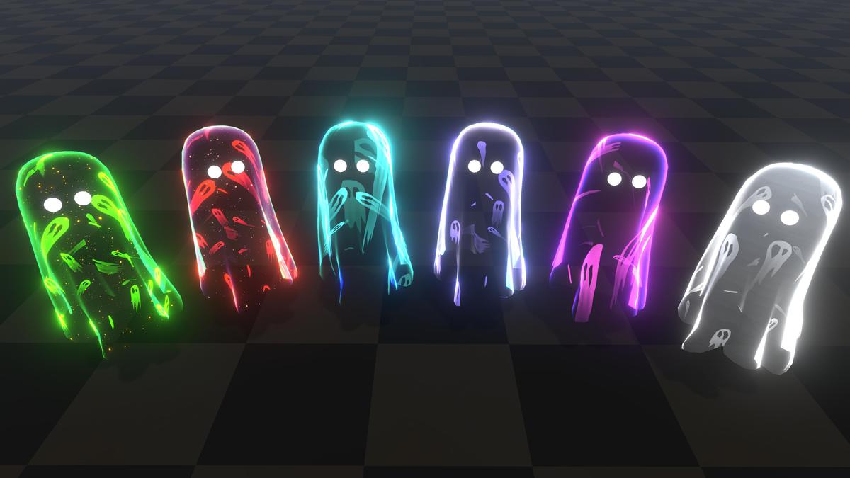 Animated Ghost Shader's (Fantasy Edition)