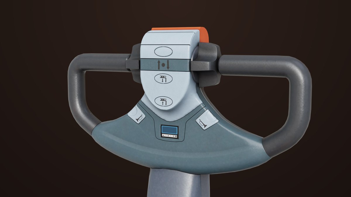 Forklift with Pallet 01 Orange URP HDRP Textures