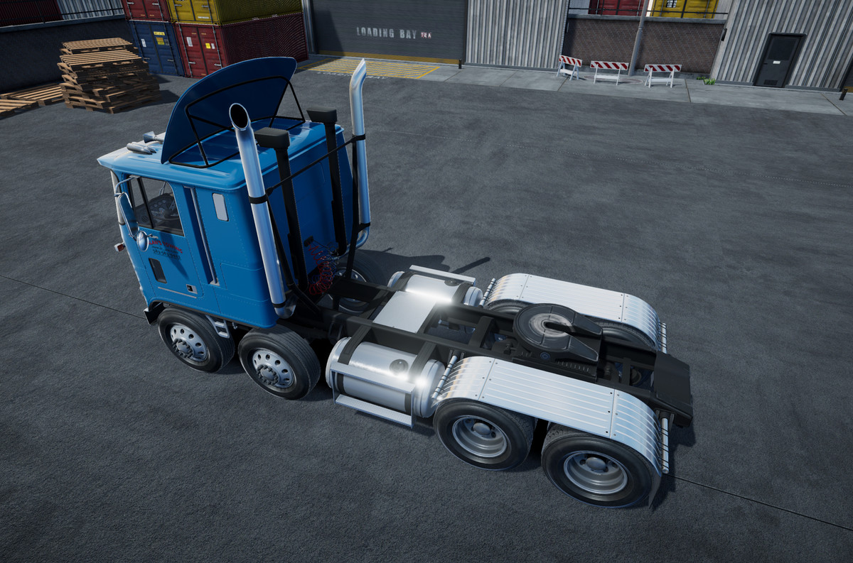 TwinSteer cabover truck