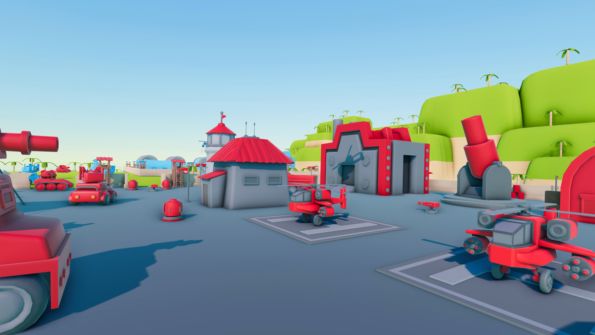 Military - Stylized Low Poly Asset Pack by Ake