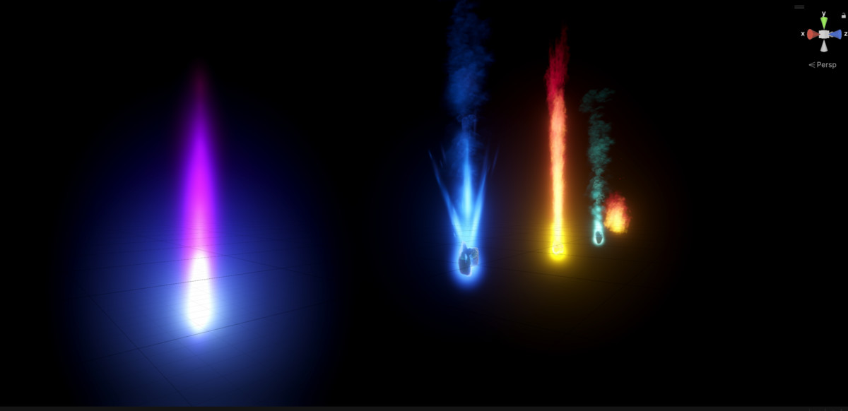Comet Core & Tail VFX URP