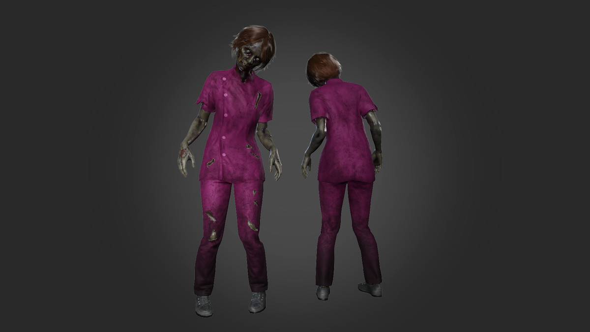 Zombie nurse_woman